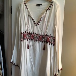 Sanctuary long sleeve bohemian dress
